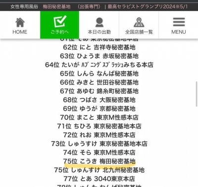 KOUKI(ｺｳｷ) 一次予選　75位