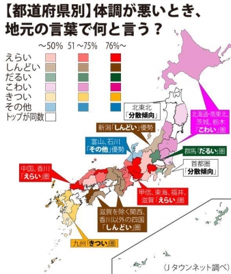 VANSHU(ﾊﾞﾝｼｭｳ) 貴女の地域は何て言う？