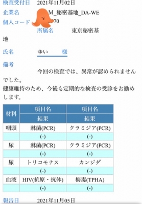 YUI(ユイ) 11月も異常なしでした