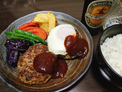 ATSUYA(アツヤ) 自家製ハンバーグ(鴨豚牛)