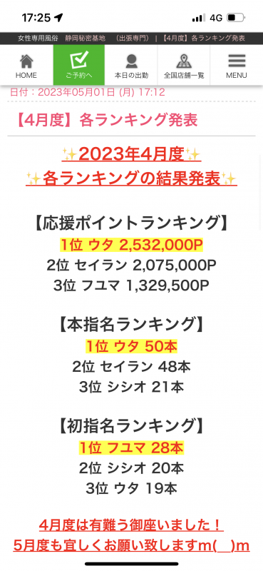 UTA(ｳﾀ) 1位