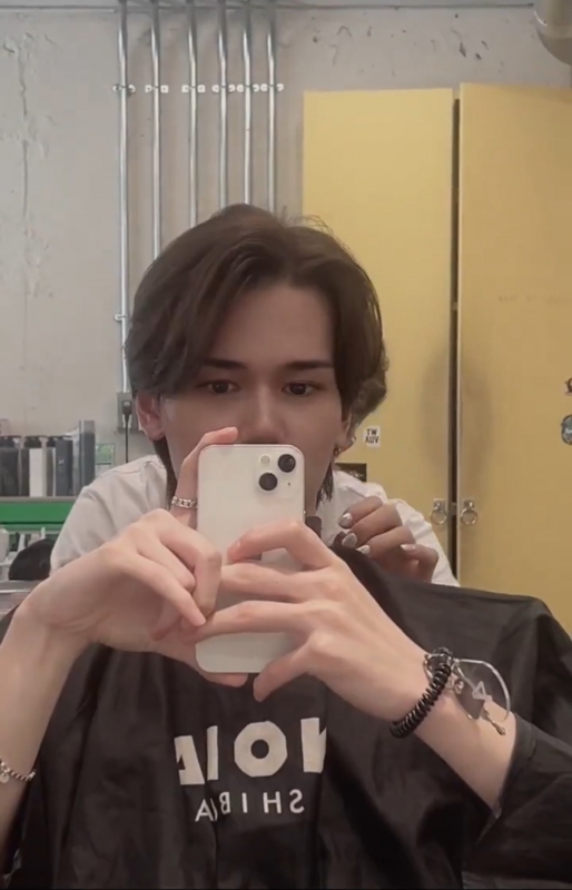 YUSHO(ﾕｳｼｮｳ) 髪色変わってます✂️