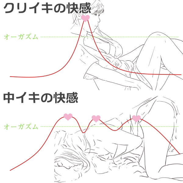 YOSEI(ﾖｳｾｲ) 外イキと中イキの違い