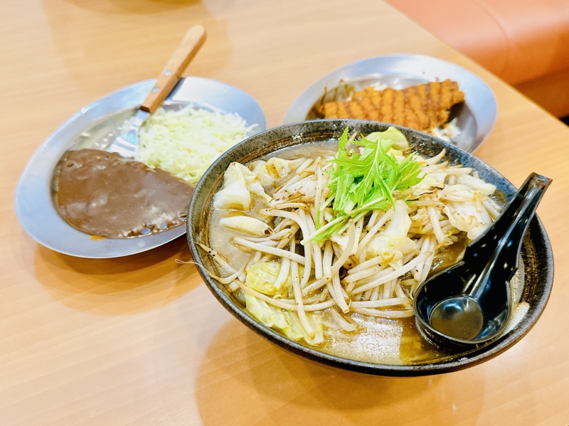 KOSHIN(コウシン） 野菜、みそラーメン、カレー、カツ